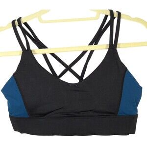 EVREE X Barbella Strappy Back Bella Padded Sports Bra Size Medium